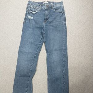 Kensie Jeans Vintage Luxe The Allie High Rise Slim Straight 4/27
